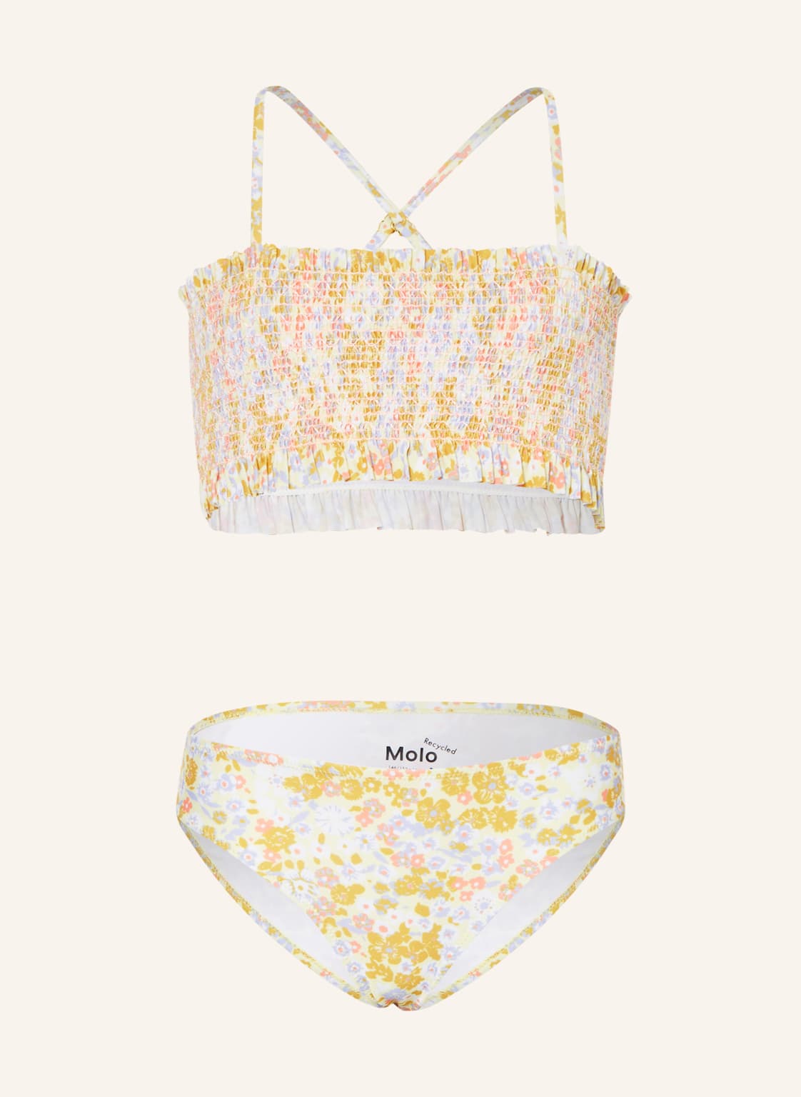 Image of Molo Bustier-Bikini Nita Mit Uv-Schutz 50+ gelb