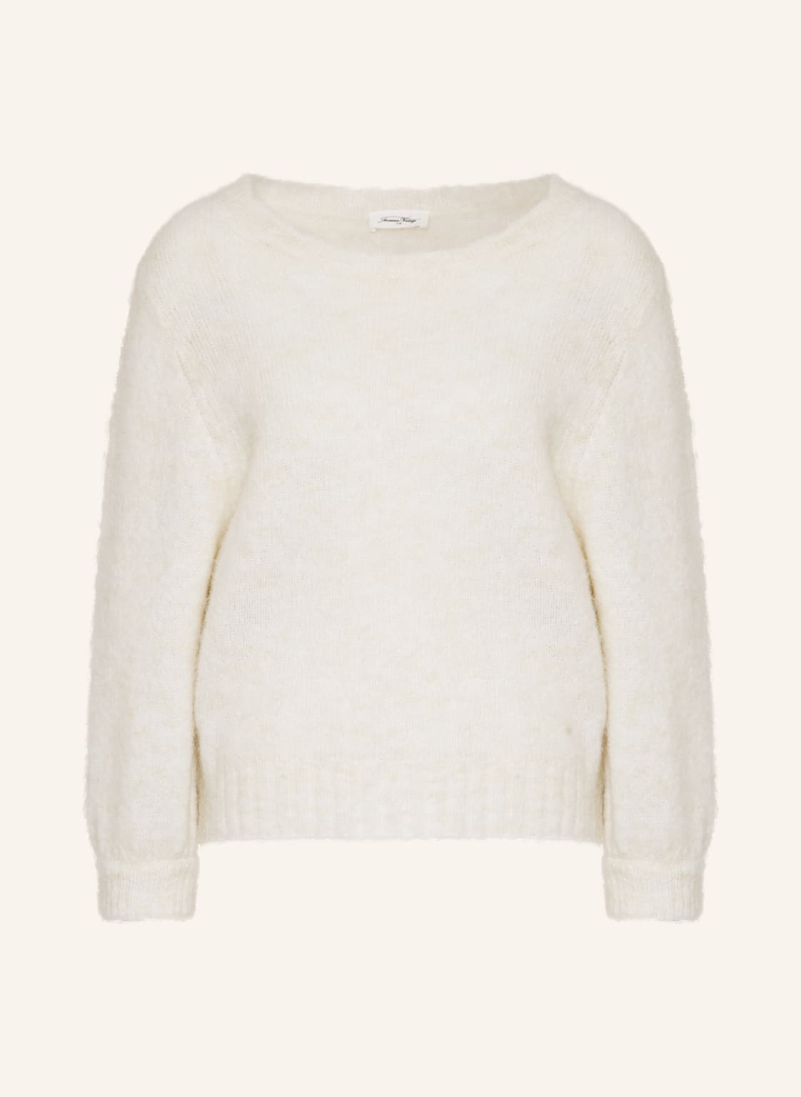 Image of American Vintage Pullover Mit Alpaka weiss