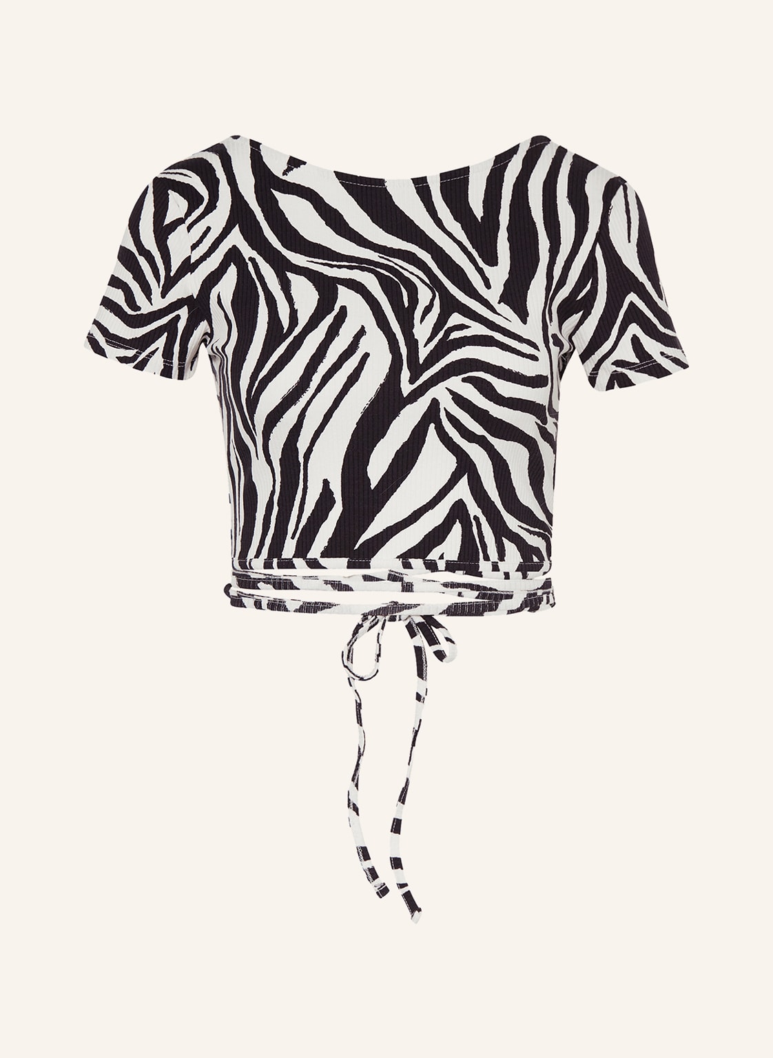 Image of Edited Cropped-Shirt River schwarz