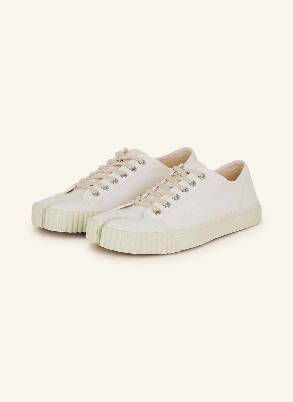 Image of Maison Margiela Sneaker Tabi weiss