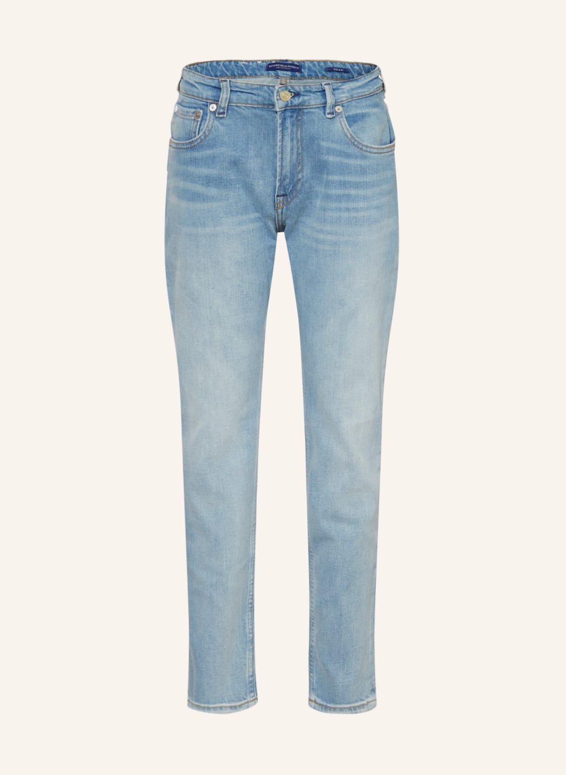 Image of Scotch & Soda Jeans Dean Loose Tapered Fit blau