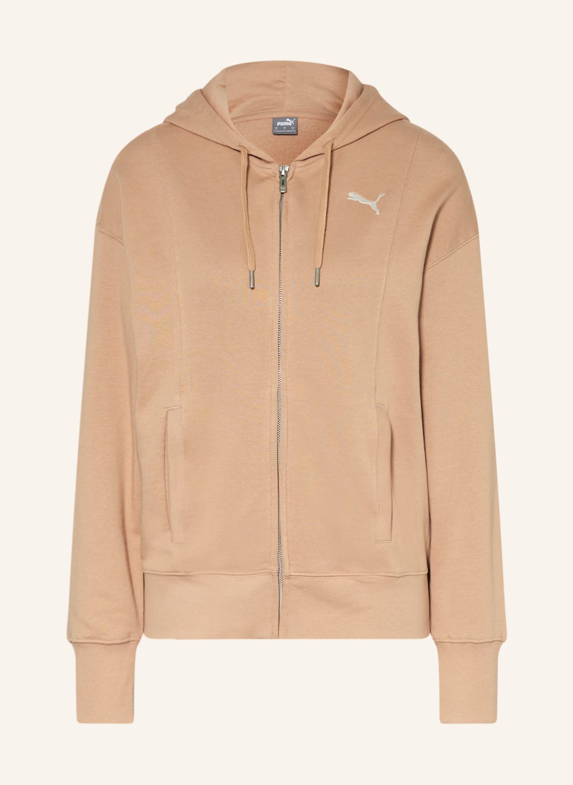 Image of Puma Sweatjacke Her beige