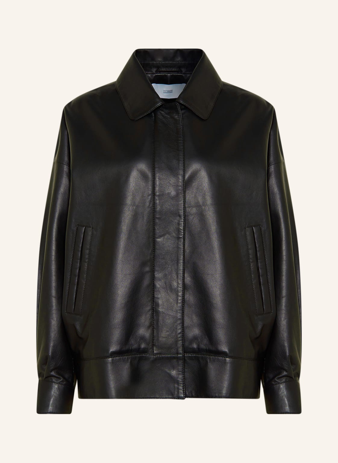 Image of Closed Lederjacke schwarz