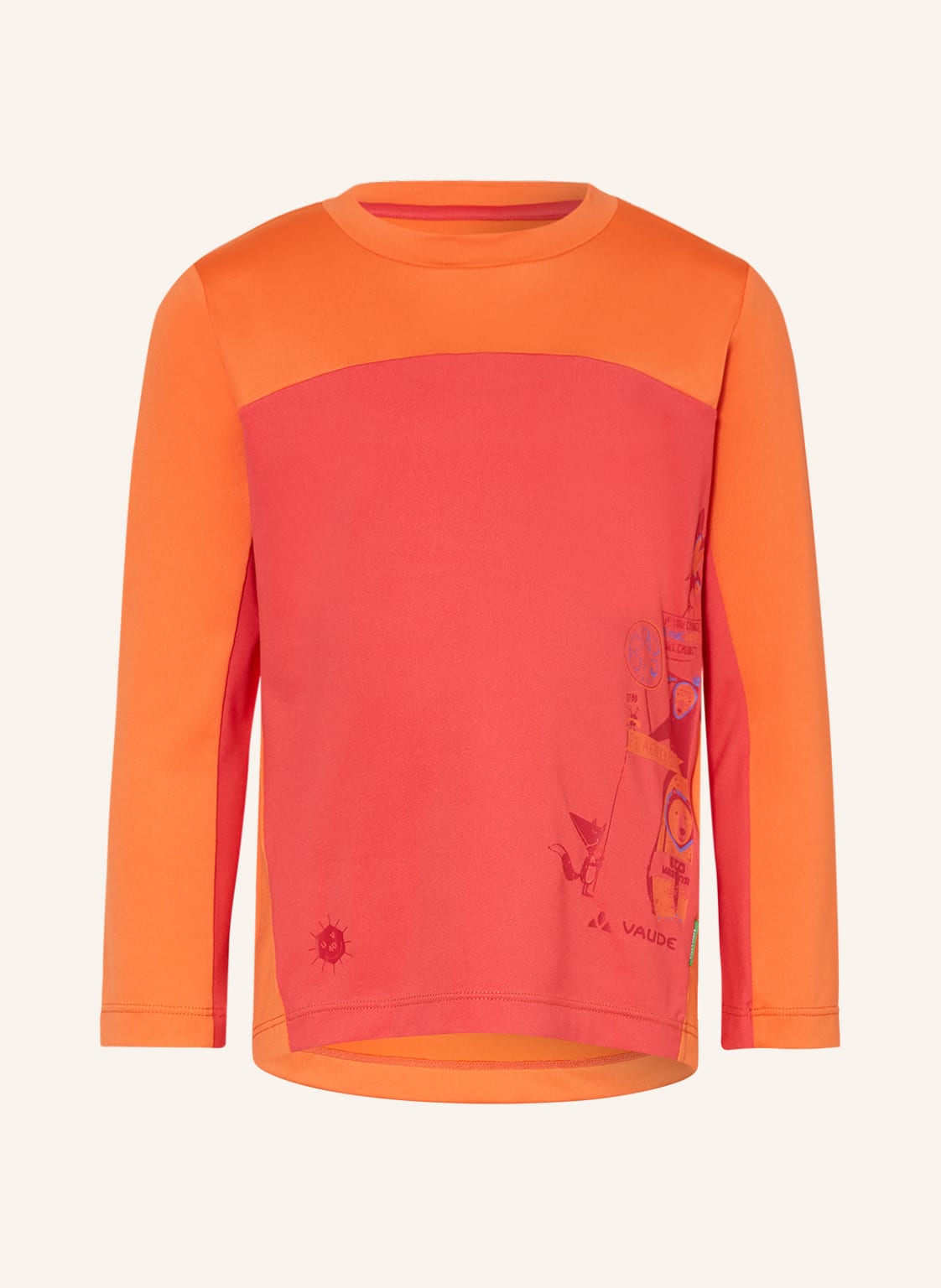 Image of Vaude Longsleeve Solaro Ii pink