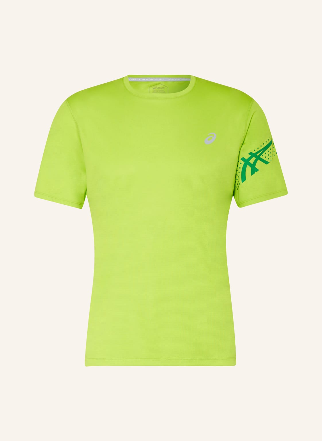 Image of Asics Laufshirt Icon gruen