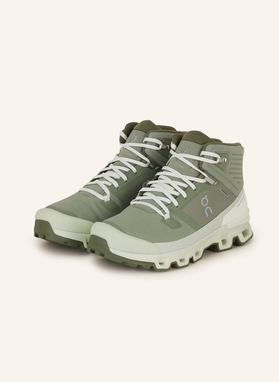Image of On Trekkingschuhe Cloudrock 2 Waterproof gruen