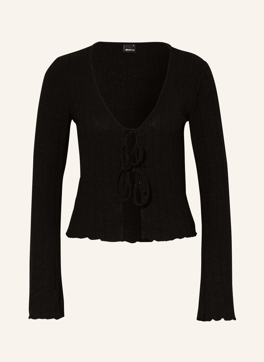 Image of Gina Tricot Strickjacke Mina schwarz