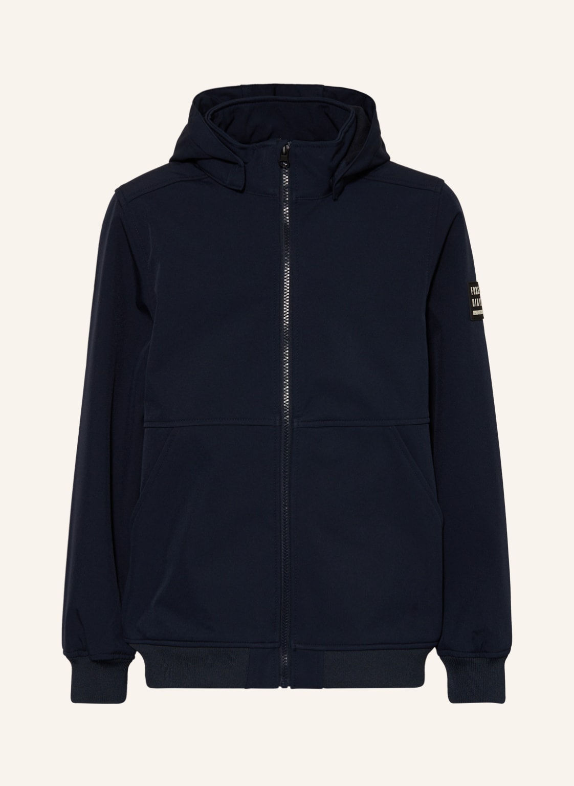 Image of Name It Softshell-Jacke Alfa grau