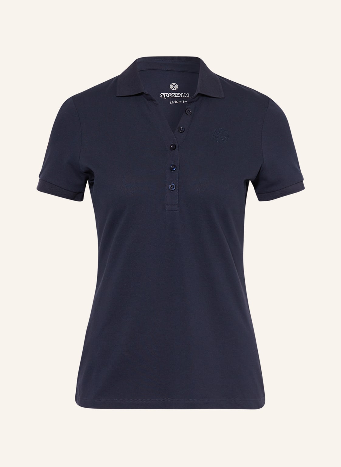 Image of Sportalm Piqué-Poloshirt blau