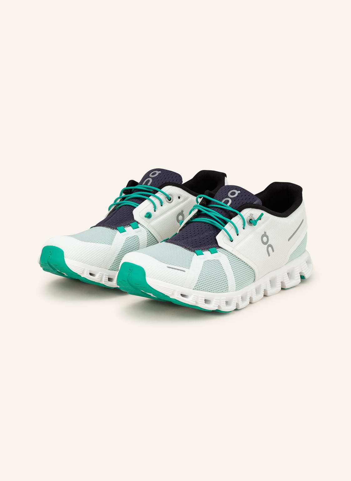 Image of On Sneaker Cloud 5 Push gruen