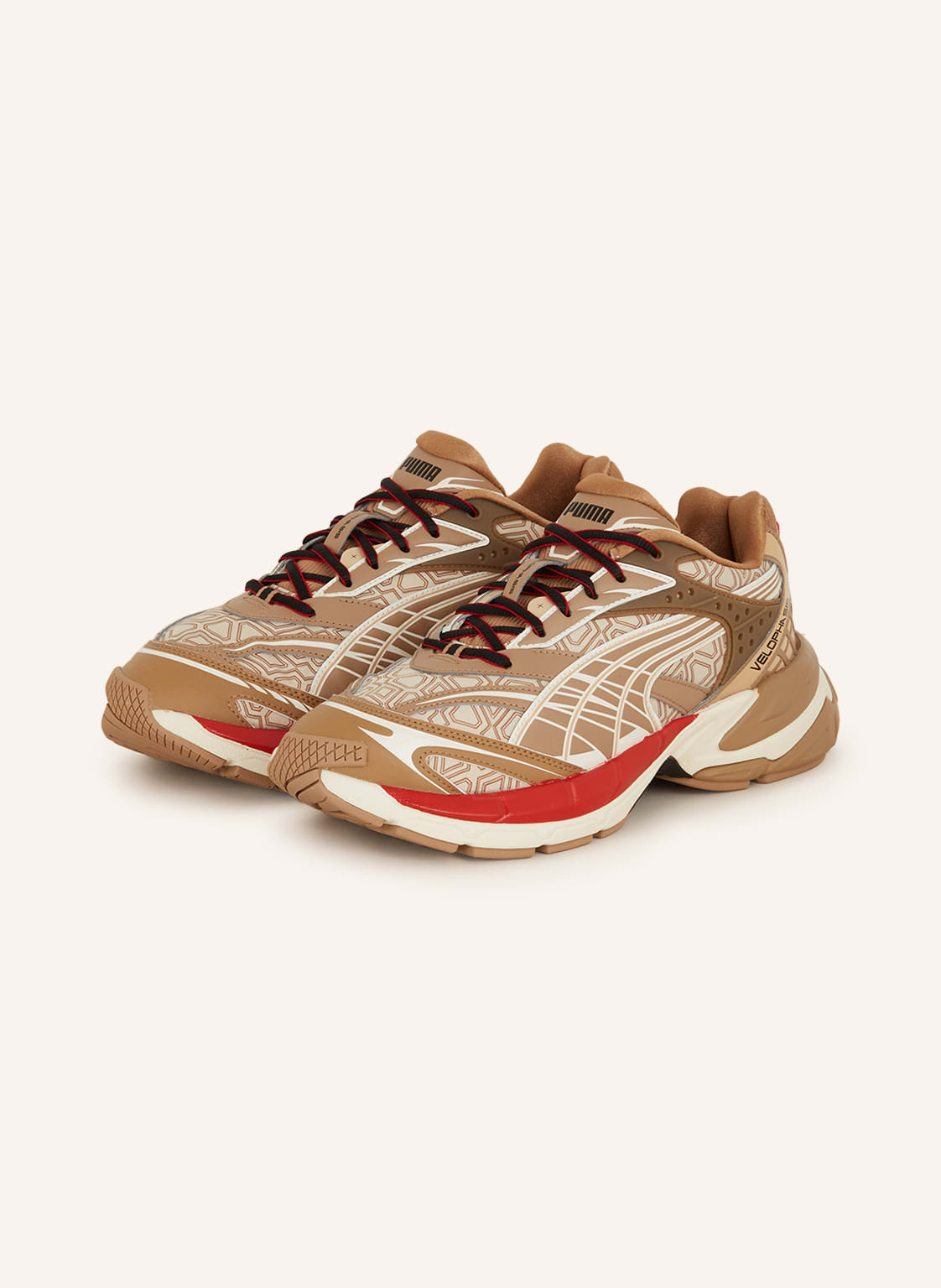 Image of Puma Sneaker Velophasis Luxe braun