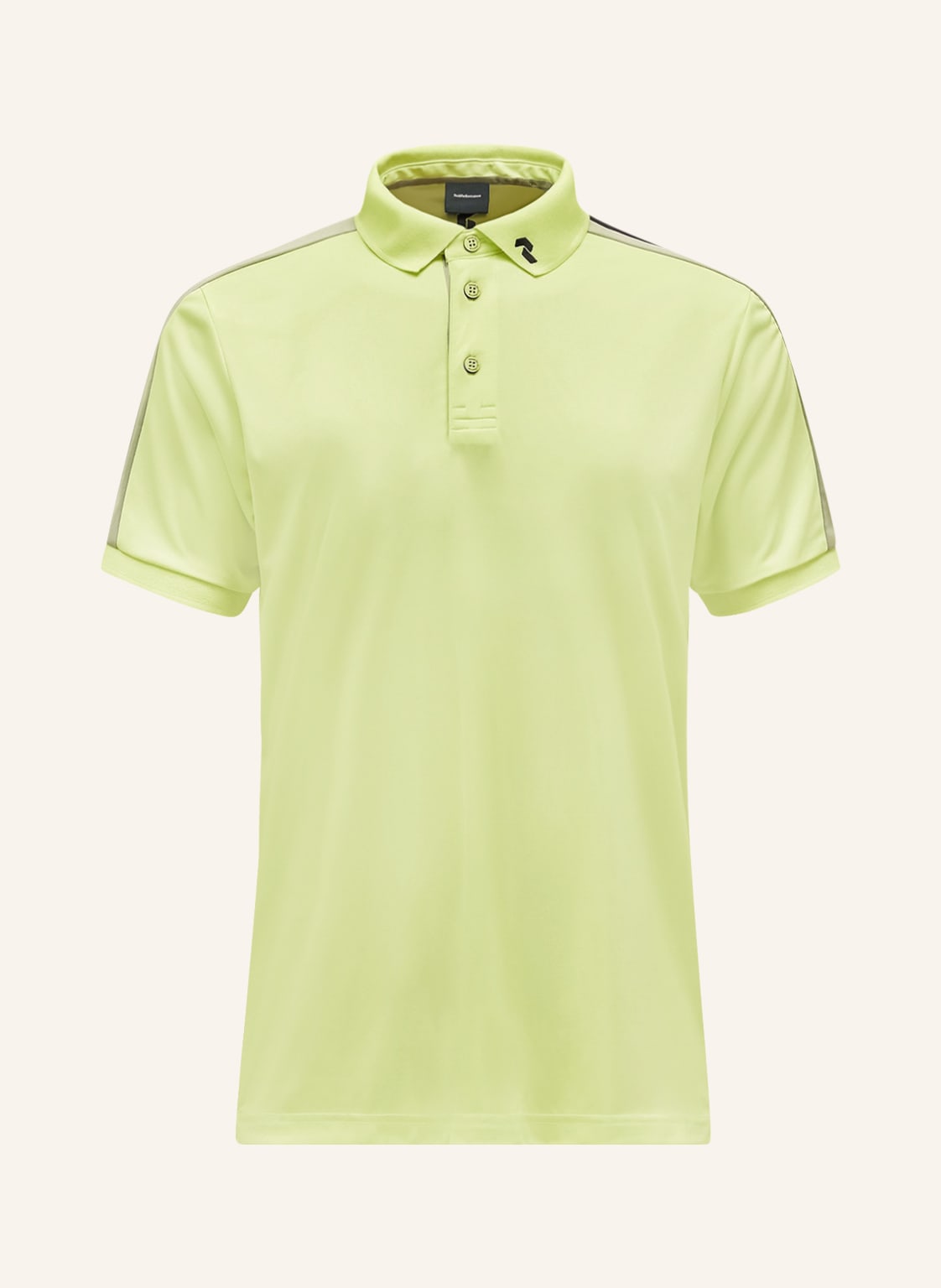 Image of Peak Performance Jersey-Poloshirt Mit Galonstreifen gruen