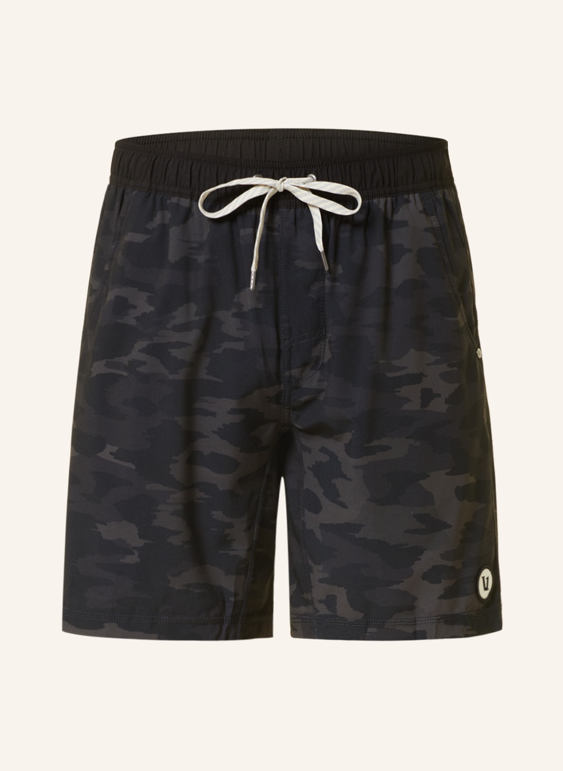 Image of Vuori 2-In-1-Trainingsshorts Kore schwarz