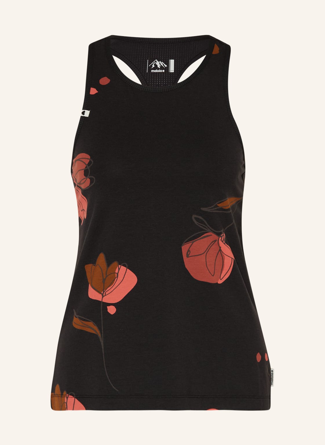 Image of Maloja Yoga-Top Civellam Mit Mesh schwarz