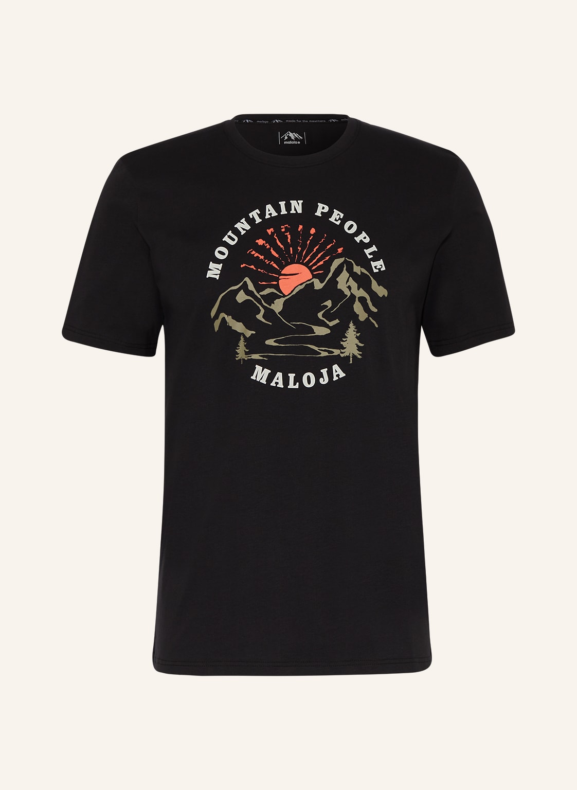 Image of Maloja T-Shirt Kapfm schwarz