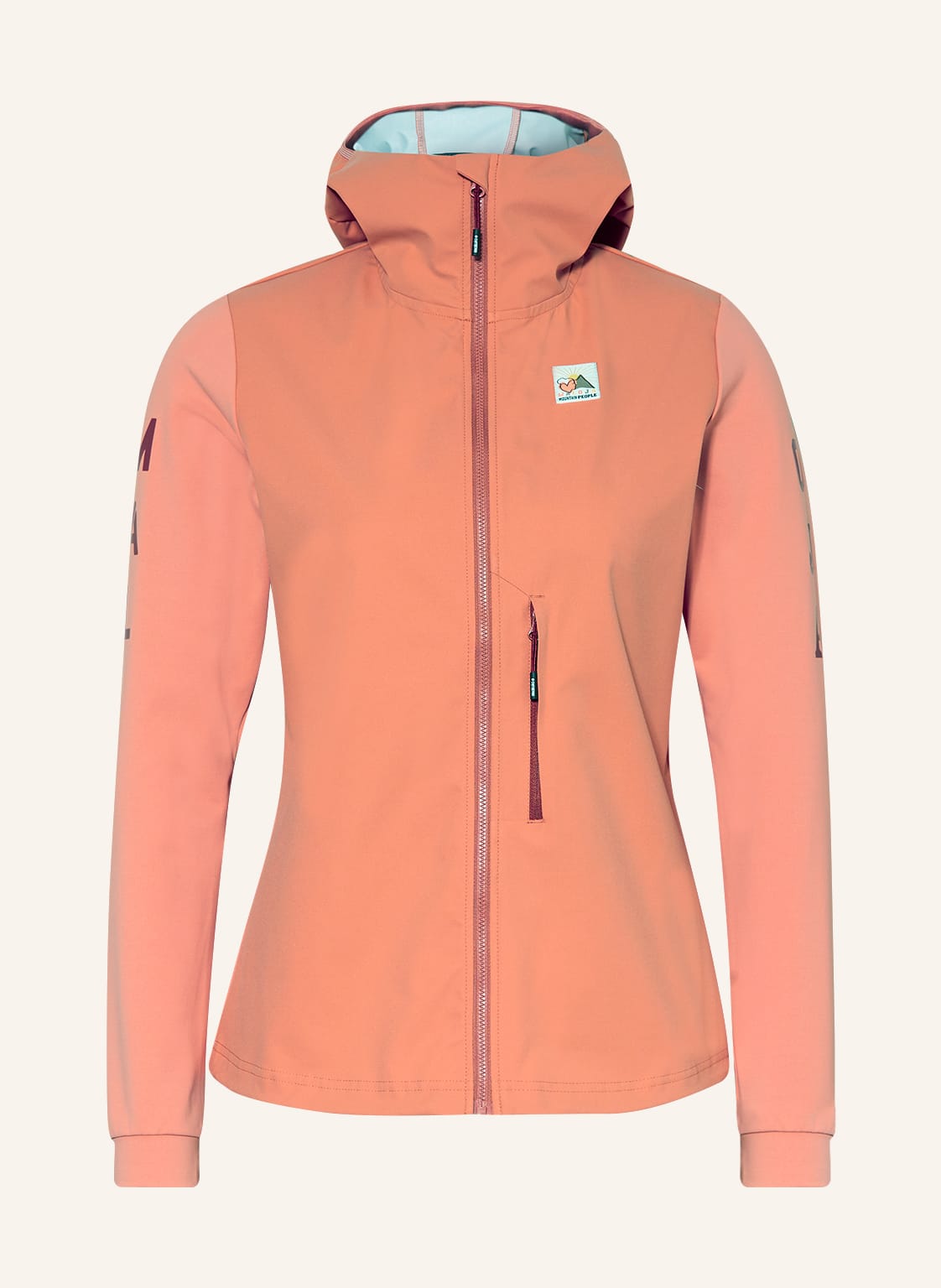 Image of Maloja Hybrid-Funktionsjacke Sennesm rot