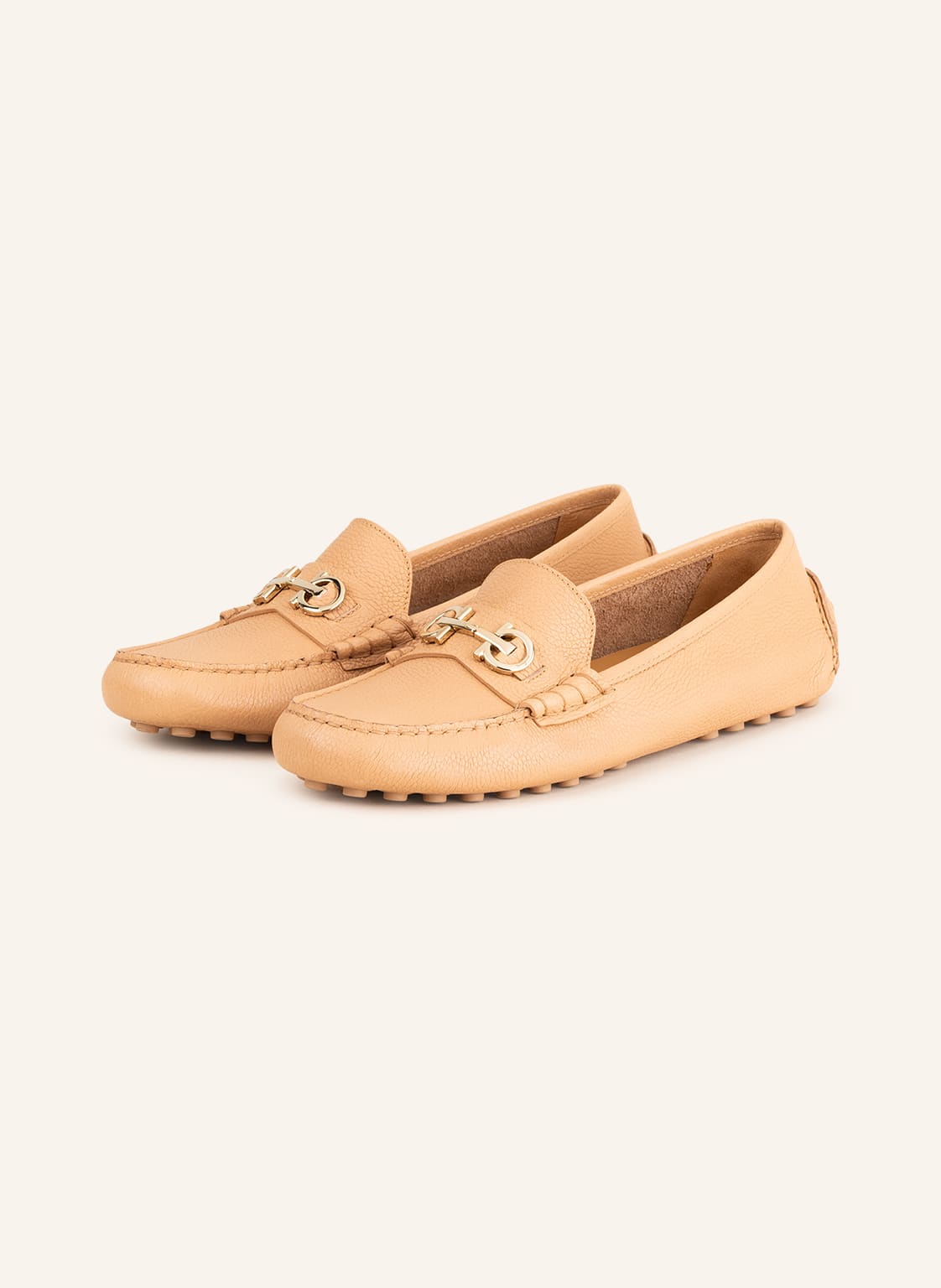 Image of Ferragamo Mokassins Odilia beige