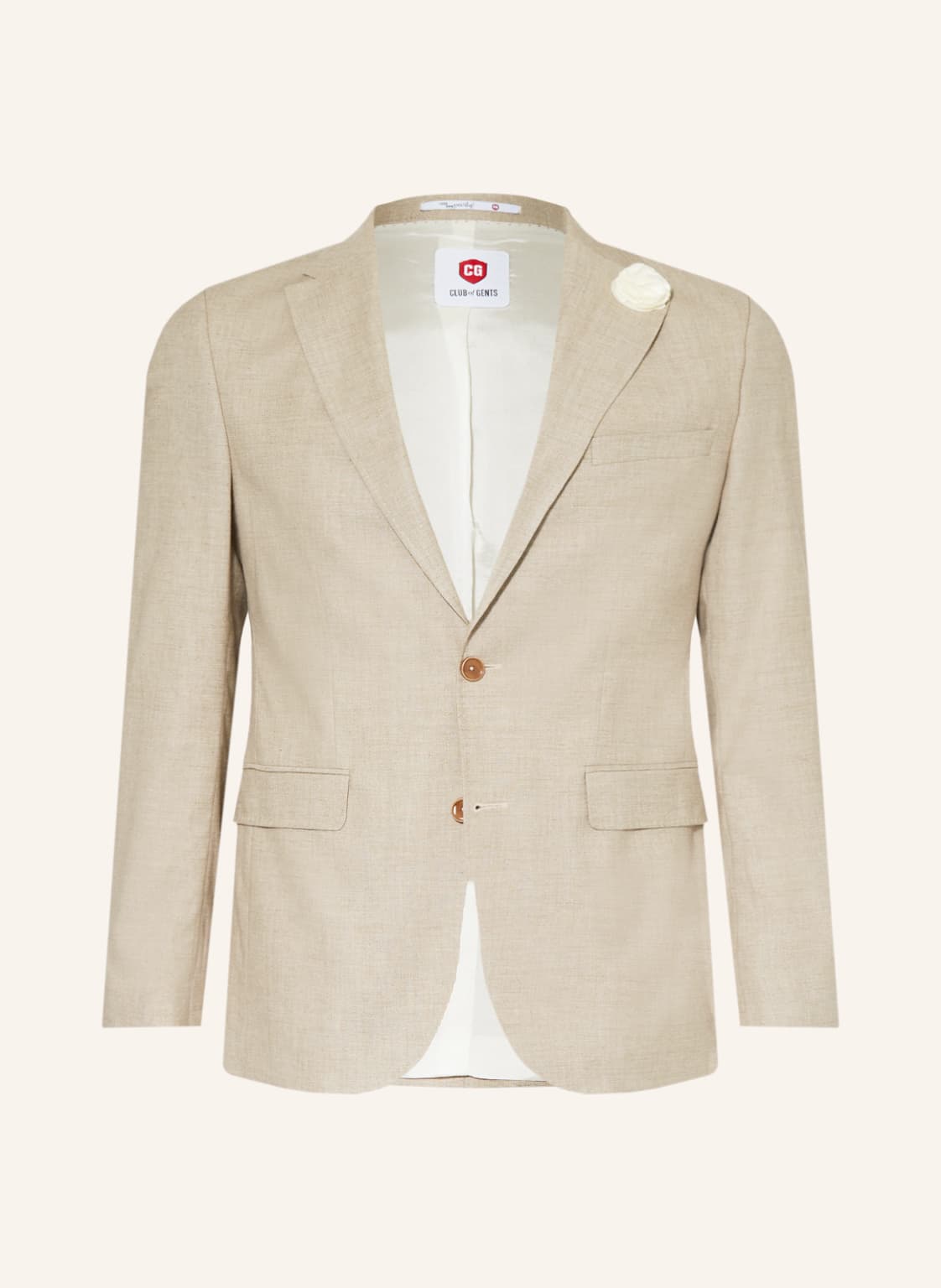 Image of Cg - Club Of Gents Anzugsakko Cg Paul Extra Slim Fit beige