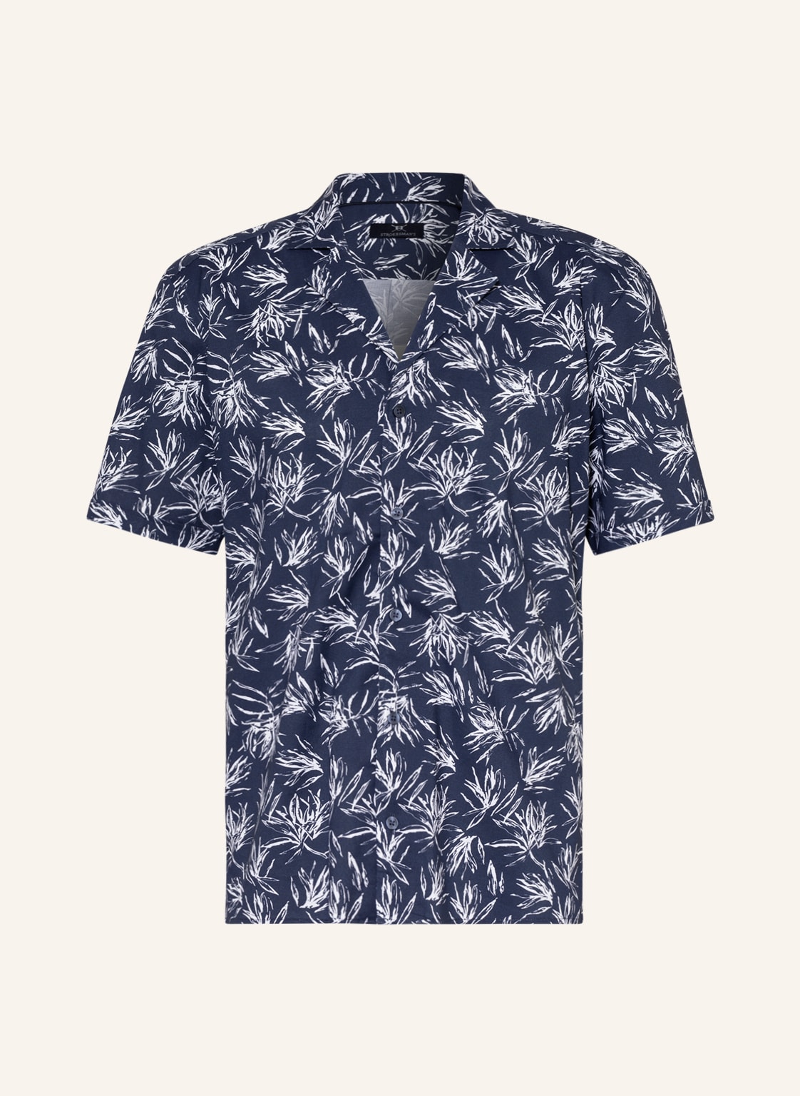 Image of Strokesman's Resorthemd Regular Fit blau