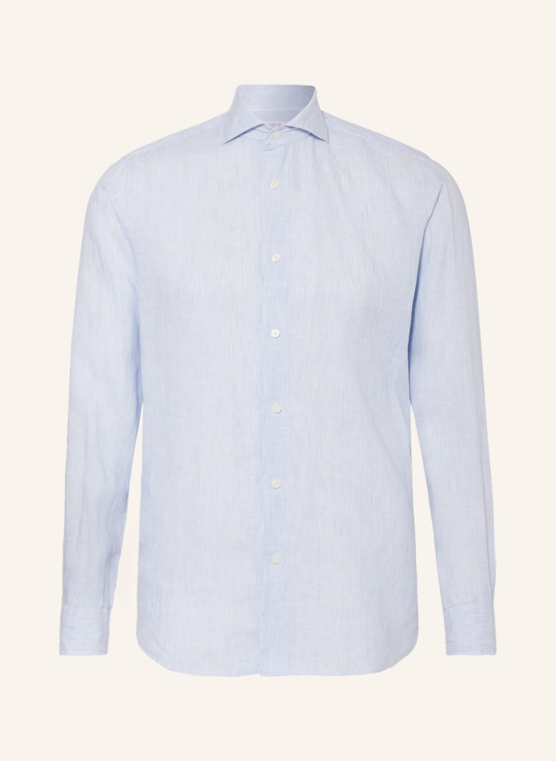 Image of Paul Leinenhemd Slim Fit blau