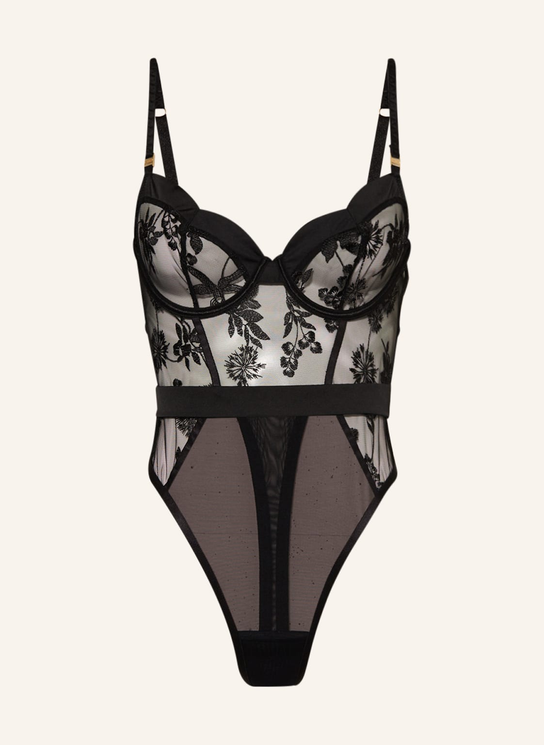 Image of Bluebella Bügel-Body Cassandra schwarz