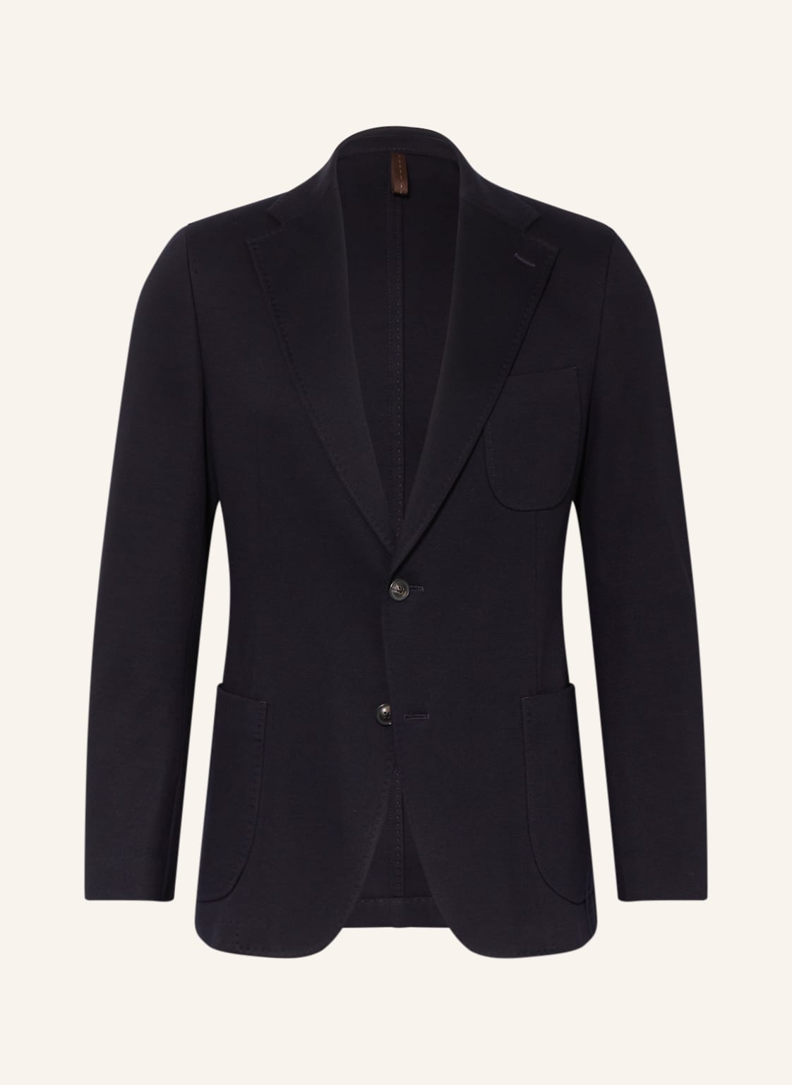 Image of Windsor. Jerseysakko Shaped Fit blau