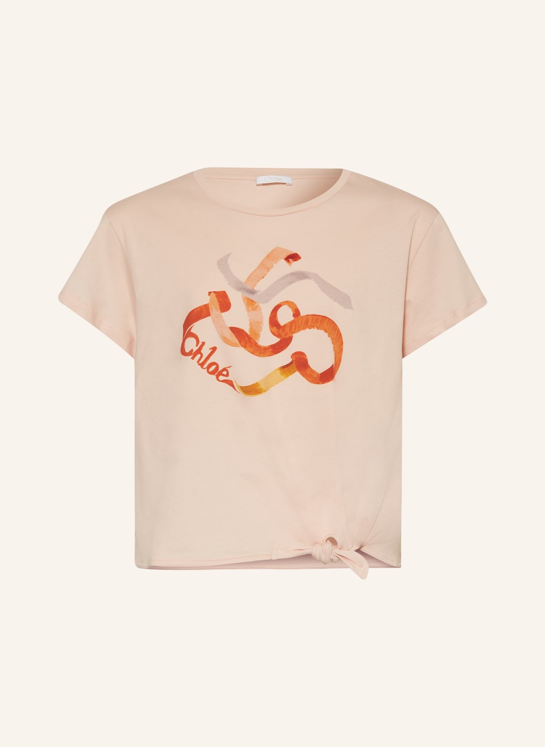 Image of Chloé T-Shirt rosa