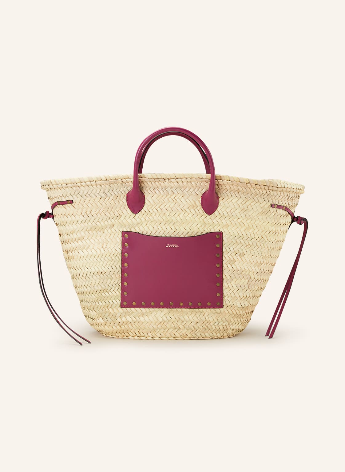 Image of Isabel Marant Shopper Cadix beige