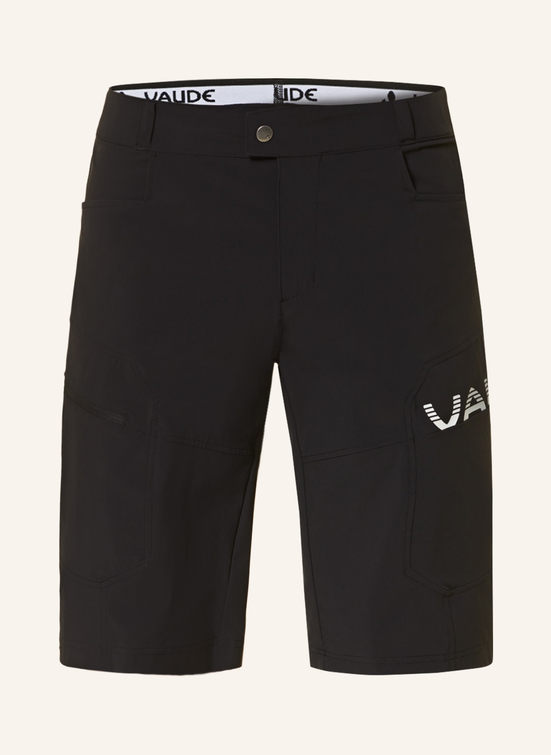 Image of Vaude Radhose Altissimo Iii Mit Gepolsterter Innenhose schwarz