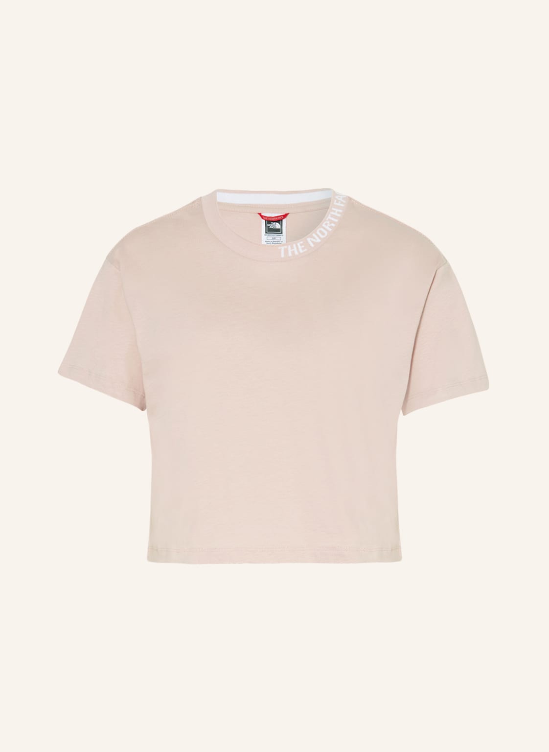 Image of The North Face Cropped-Shirt Zumu pink