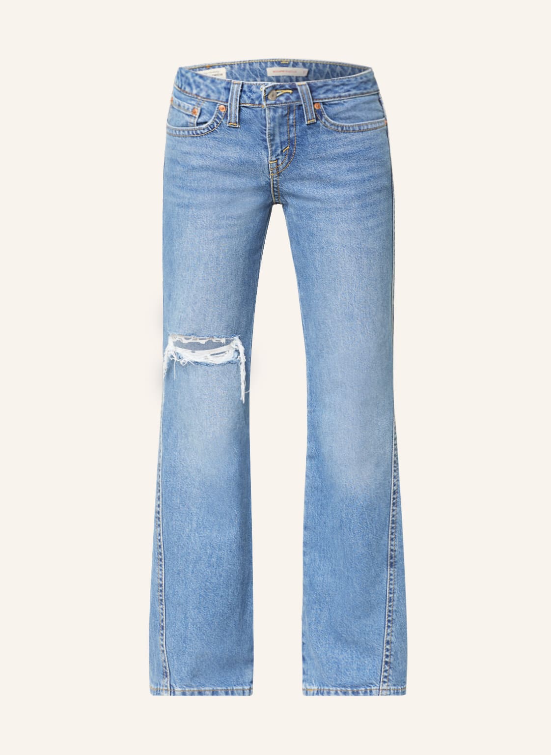 Image of Levi's® Destroyed Jeans Noughties blau