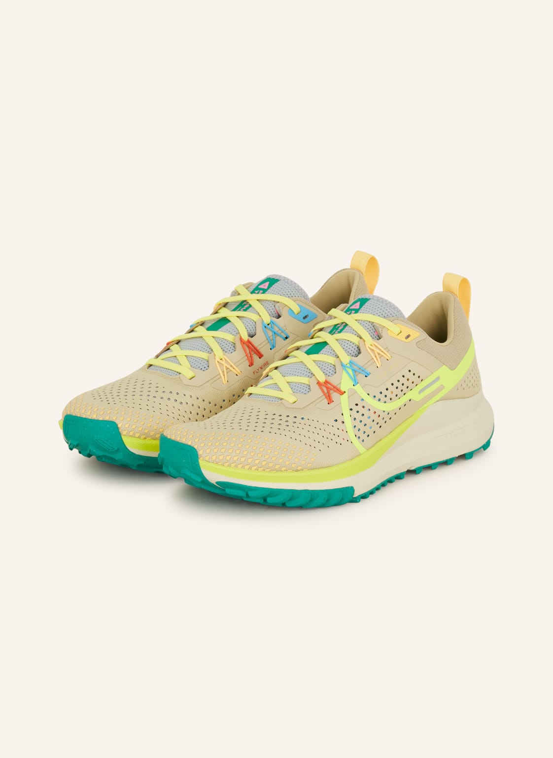 Image of Nike Trailrunning-Schuhe React Pegasus Trail 4 gelb