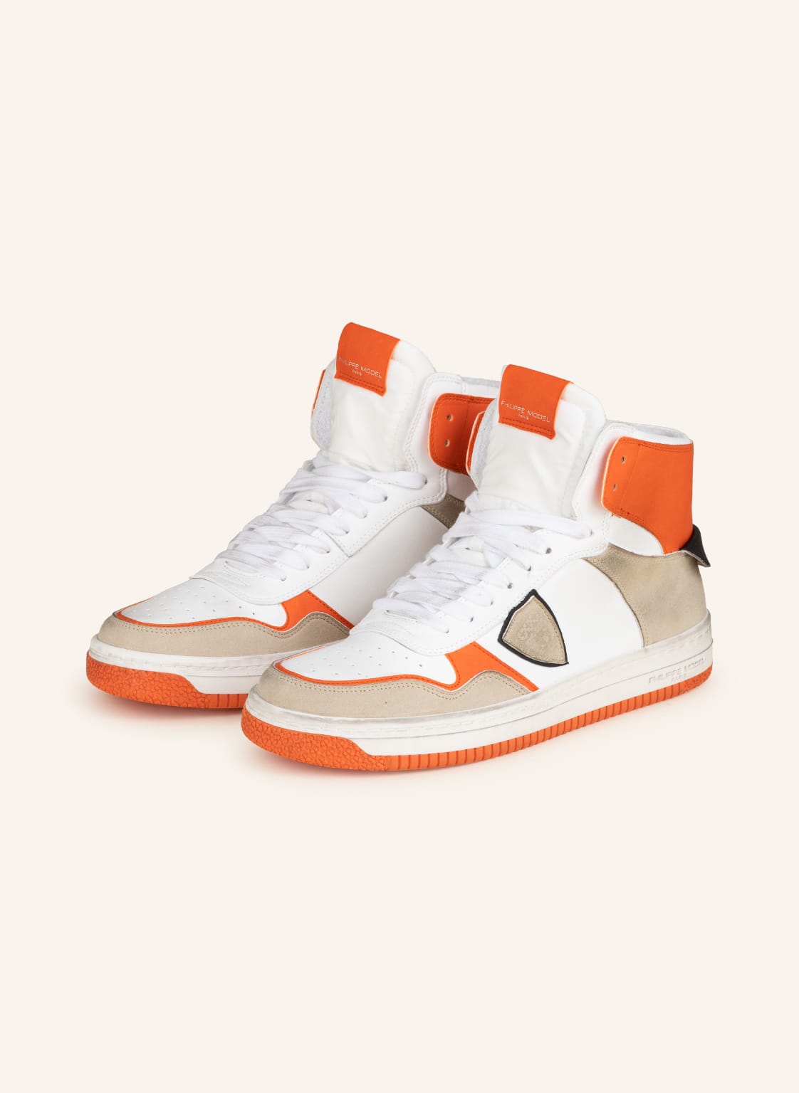 Image of Philippe Model Hightop-Sneaker Lyon weiss