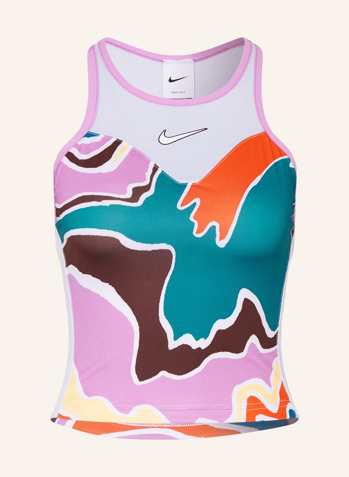 Image of Nike Tanktop Court Dri-Fit Slam Mit Mesh violett