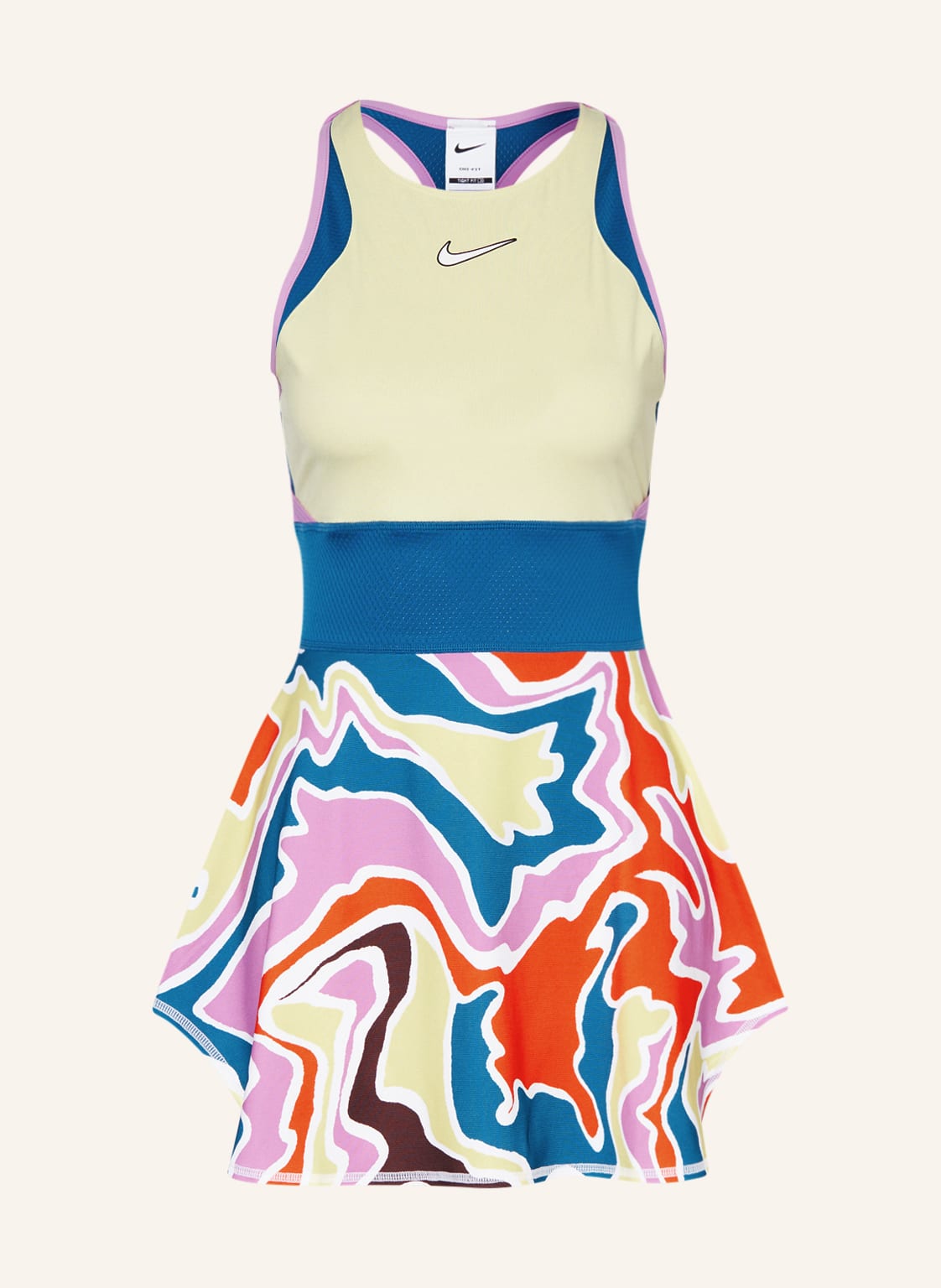 Image of Nike Tenniskleid Nikecourt Dri-Fit Slam gelb