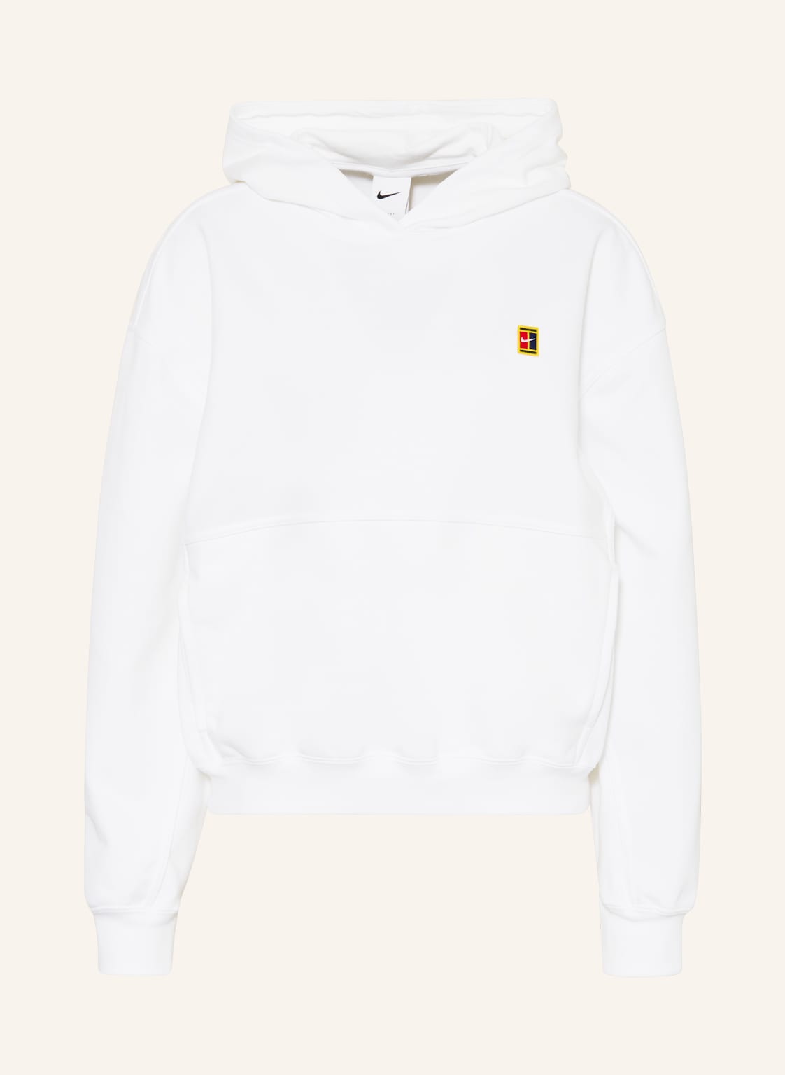 Image of Nike Hoodie Court weiss