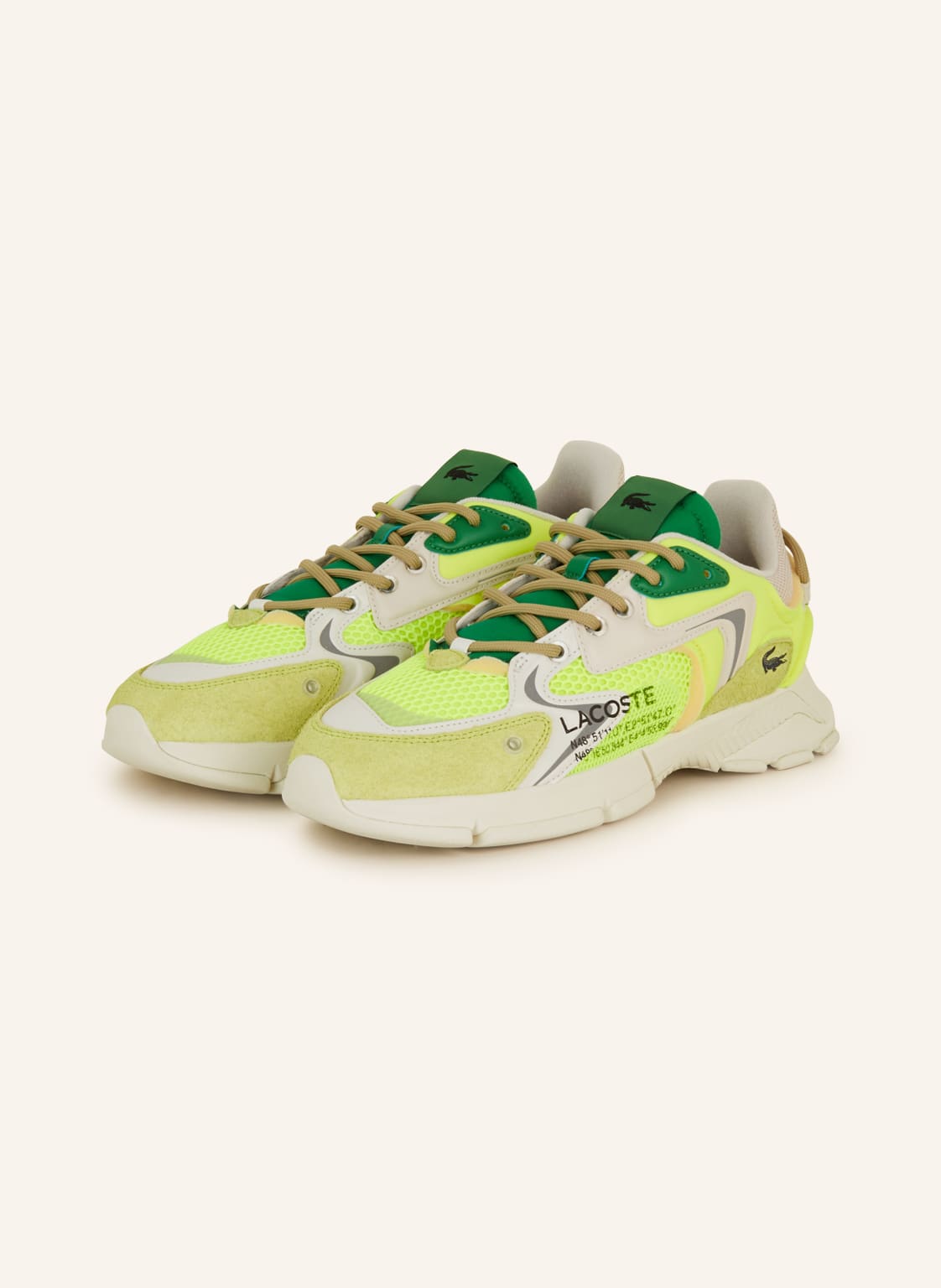 Image of Lacoste Sneaker gelb