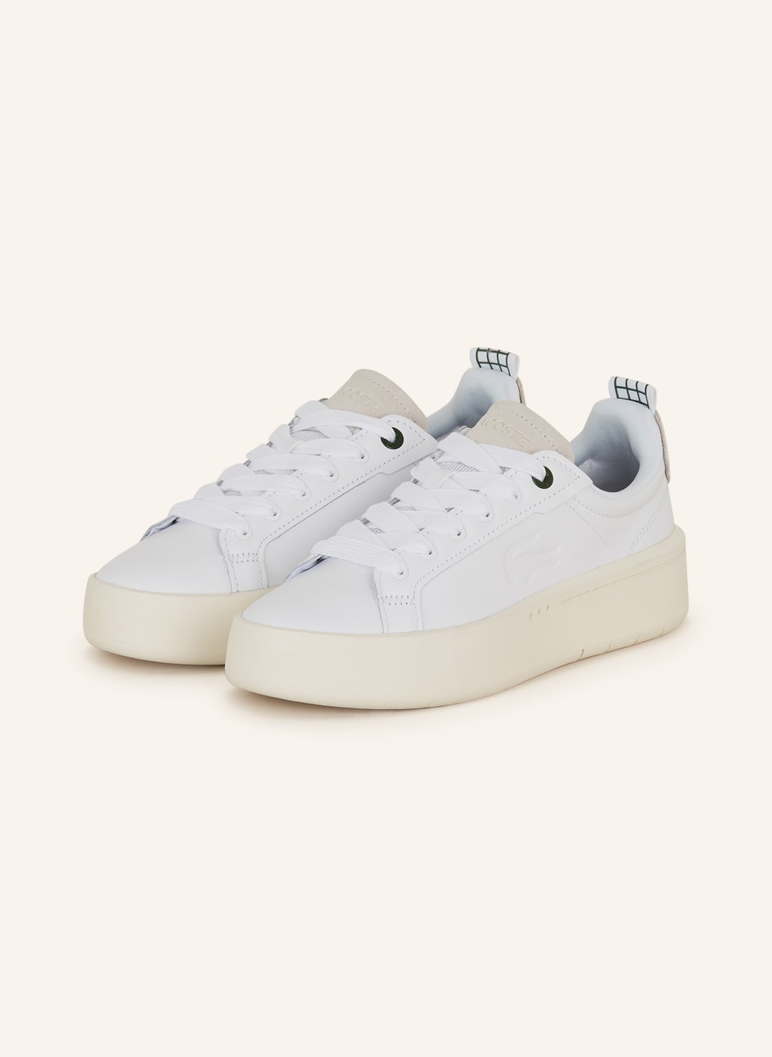 Image of Lacoste Sneaker Carnaby weiss