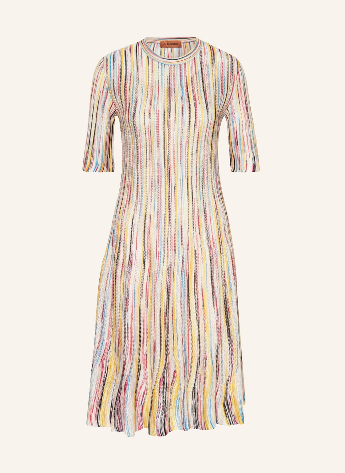 Image of Missoni Strickkleid rot