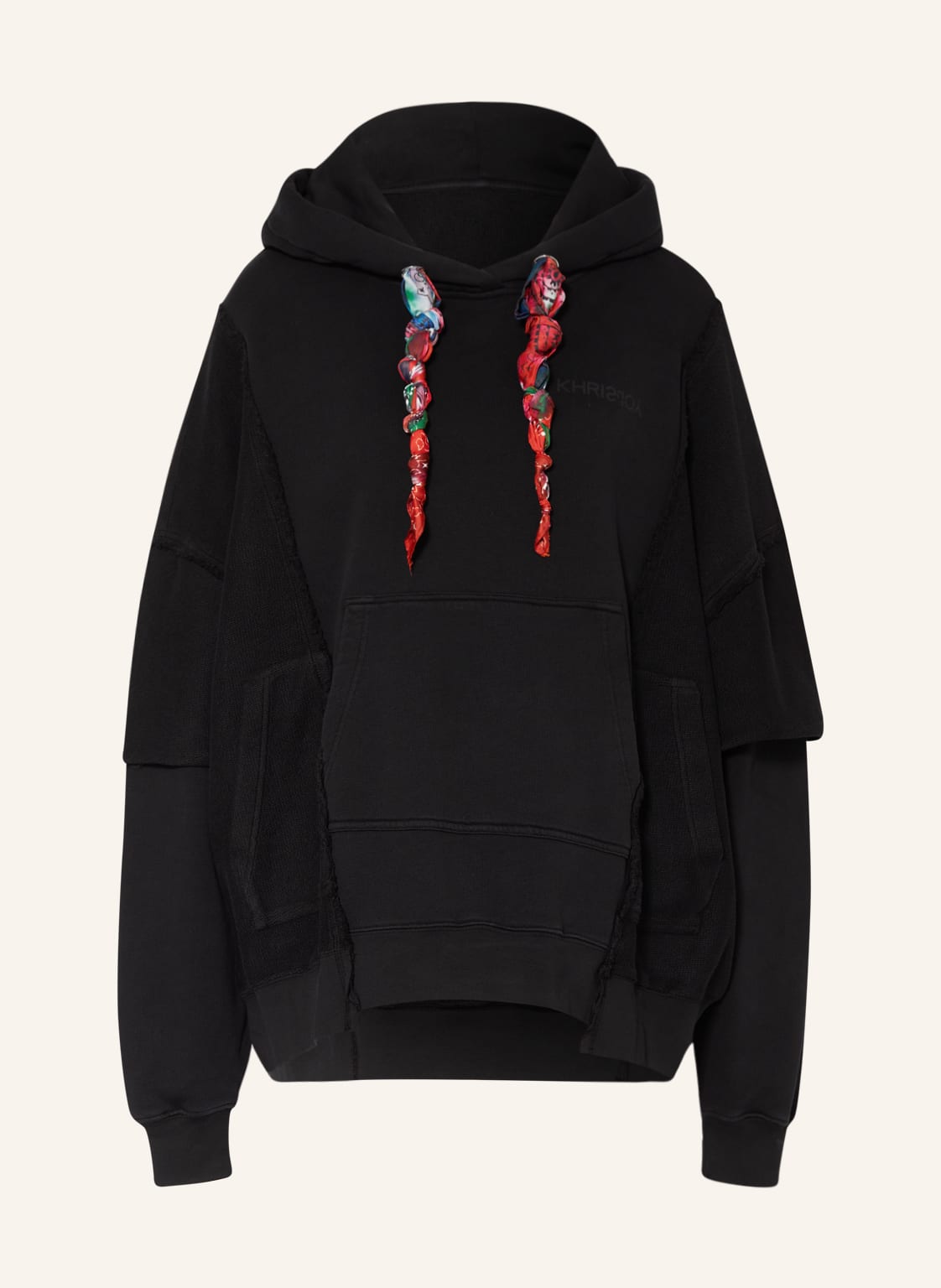 Image of Khrisjoy Oversized-Hoodie schwarz
