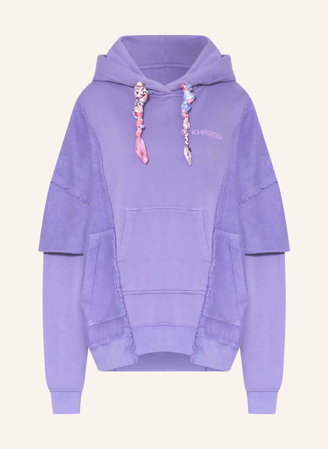Image of Khrisjoy Oversized-Hoodie violett