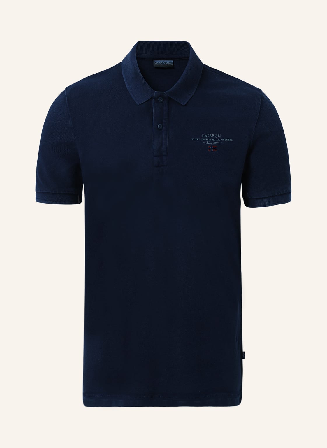 Image of Napapijri Jersey-Poloshirt Elbas blau
