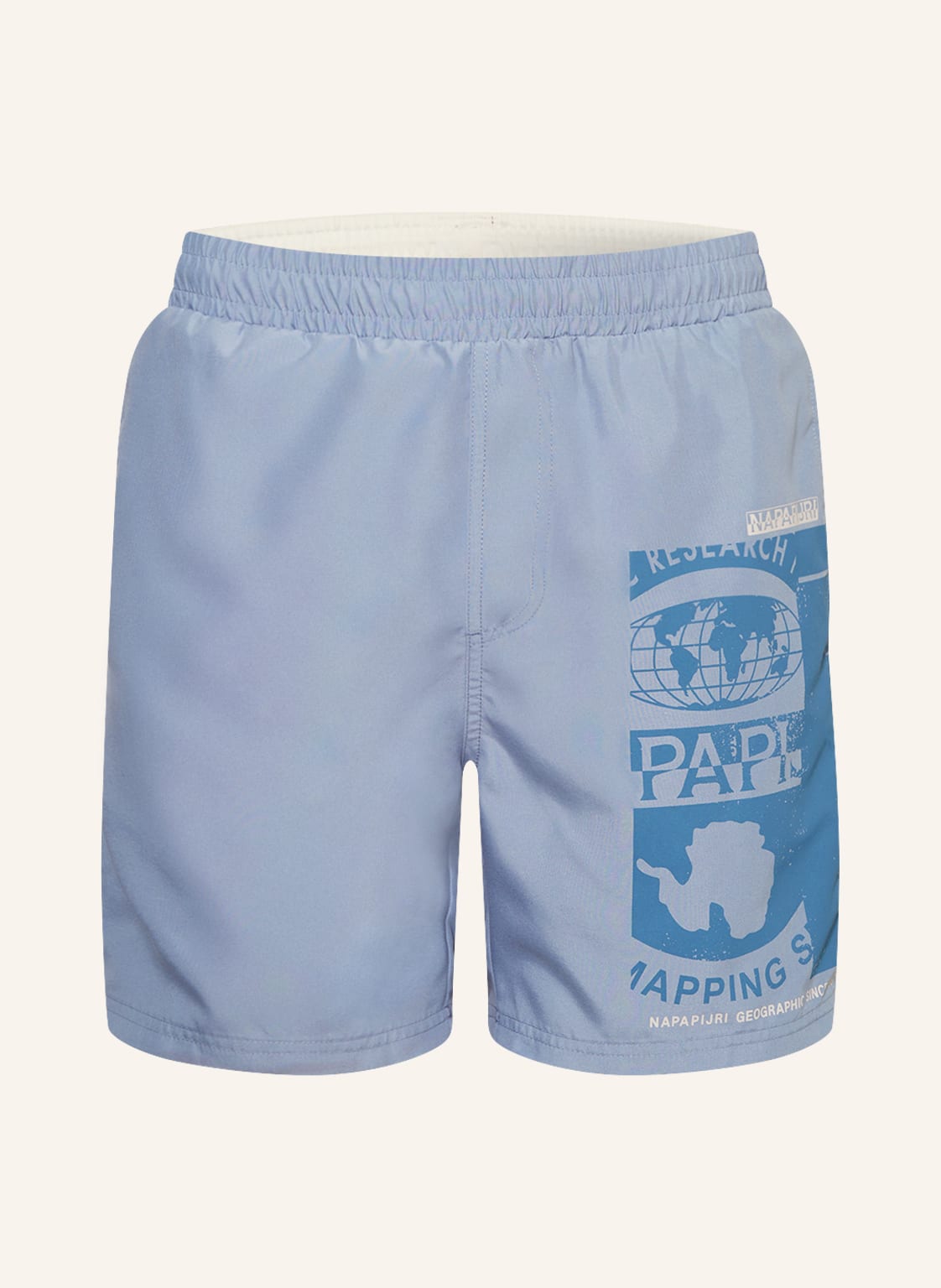 Image of Napapijri Badeshorts V-Galapagos blau