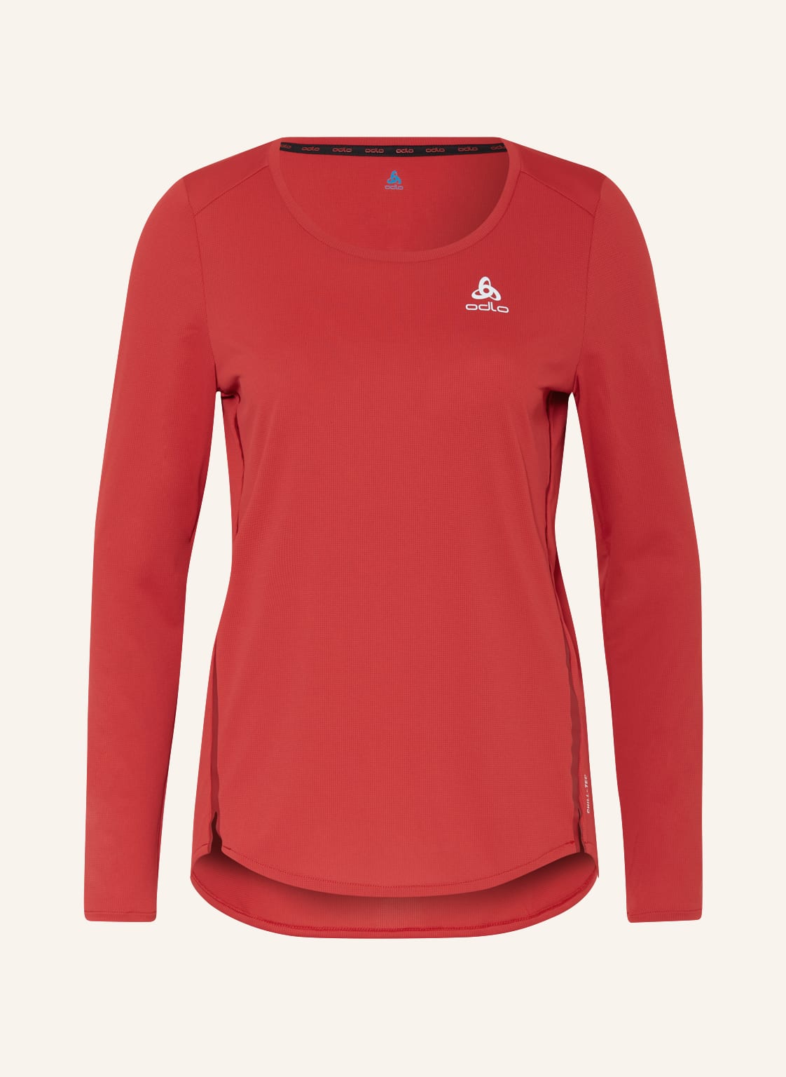 Image of Odlo Laufshirt Zeroweig Chill-Tec rot