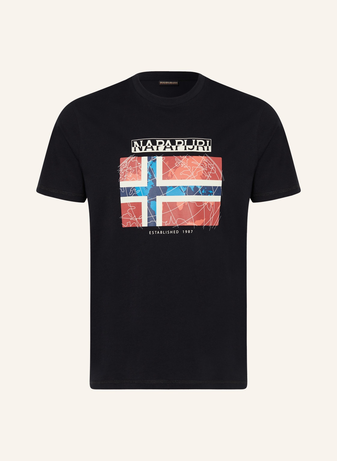 Image of Napapijri T-Shirt Guiro schwarz