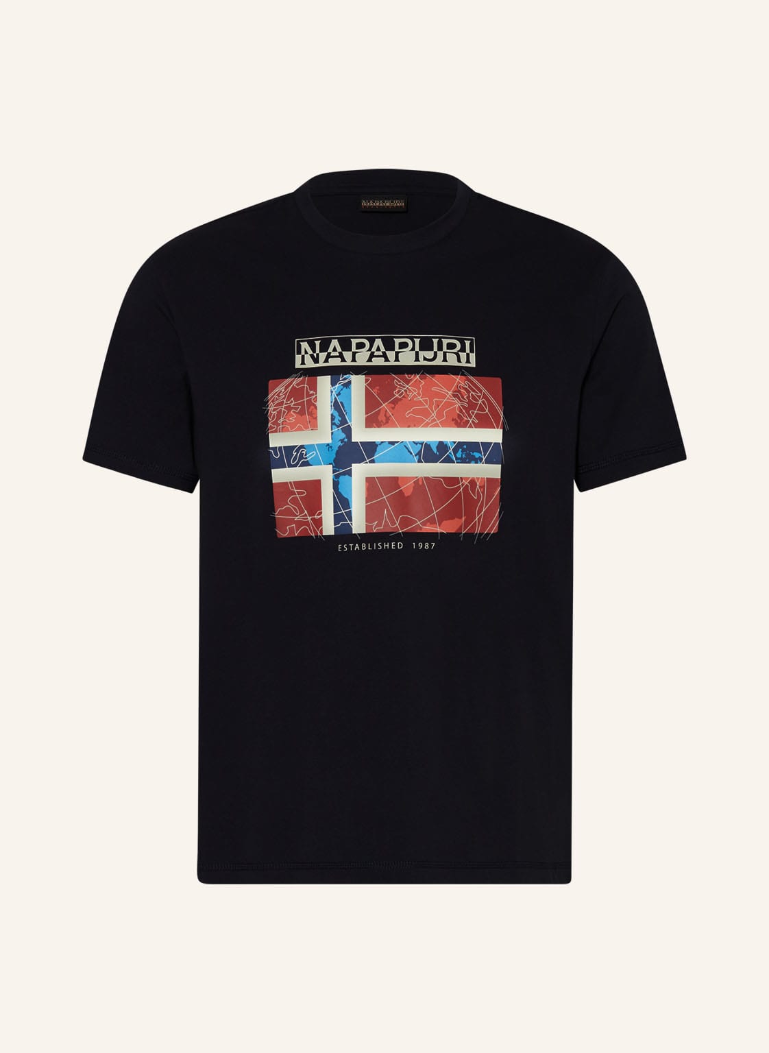 Image of Napapijri T-Shirt Guiro blau