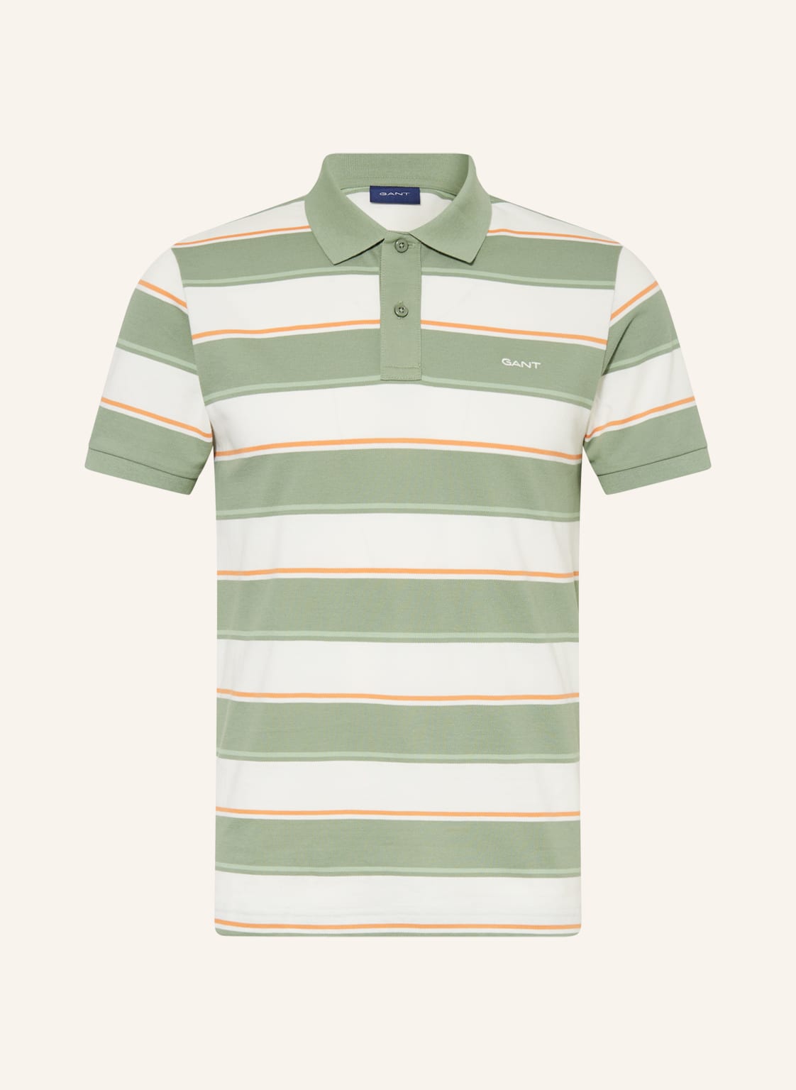 Image of Gant Piqué-Poloshirt Kalamata gruen