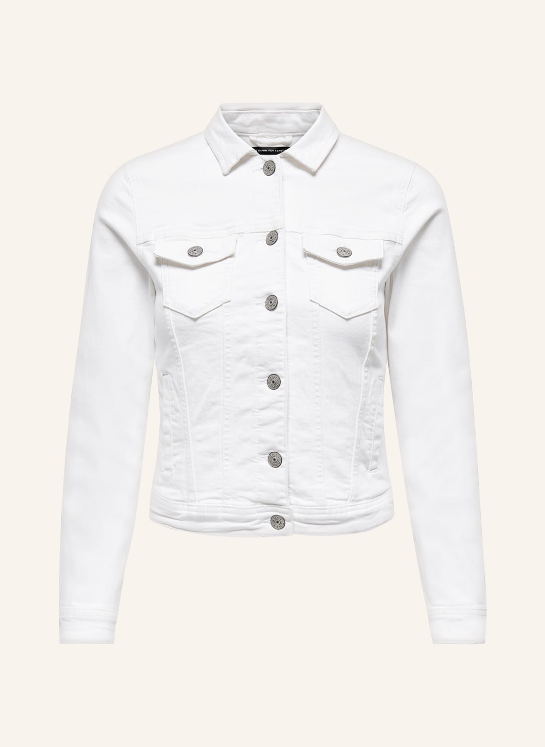 Image of Only Jeansjacke weiss