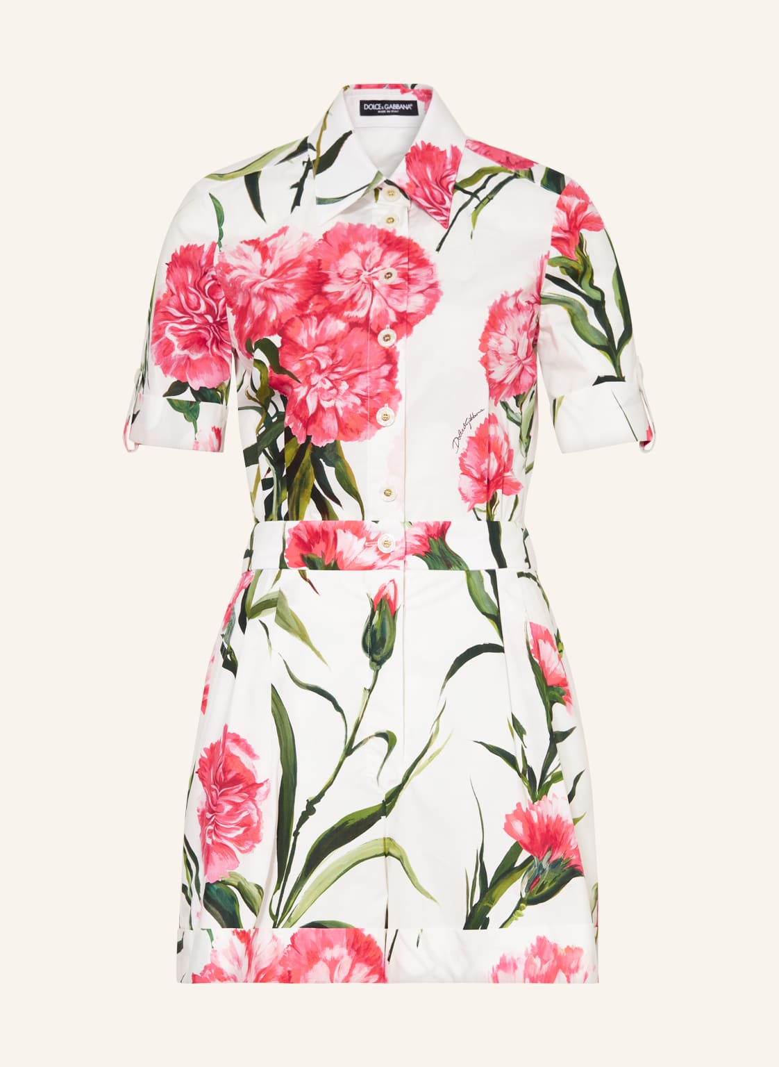 Image of Dolce & Gabbana Jumpsuit weiss