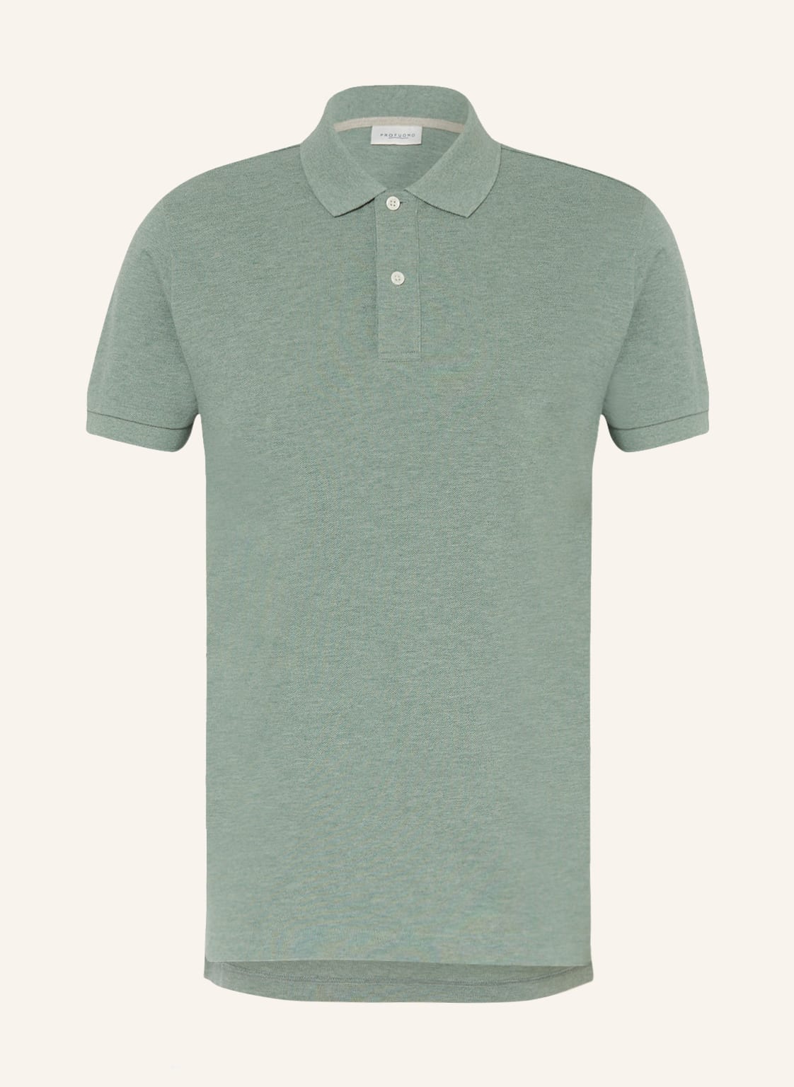 Image of Profuomo Piqué-Poloshirt gruen